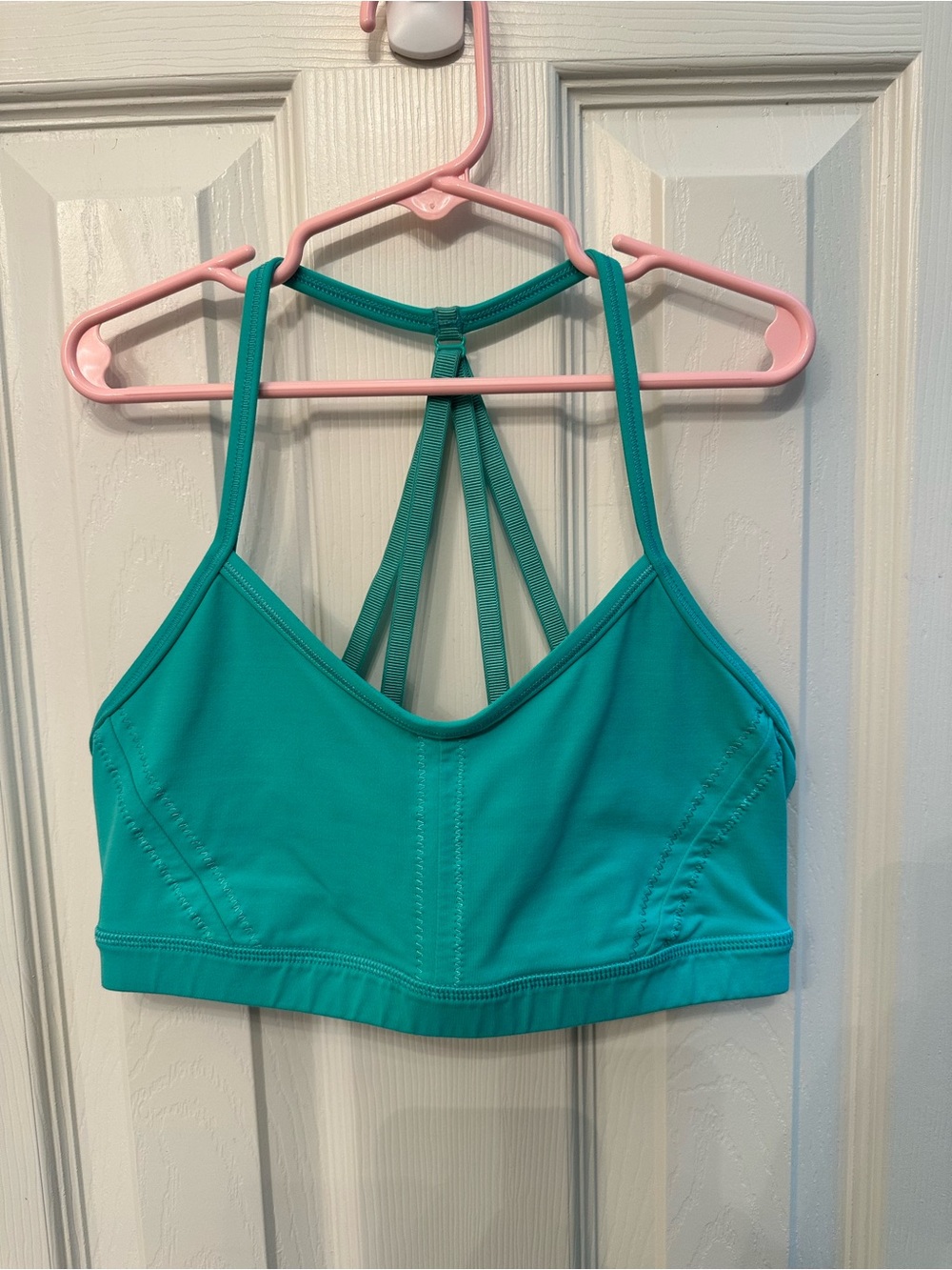 lululemon athletica Teal Strappy Sports Bra